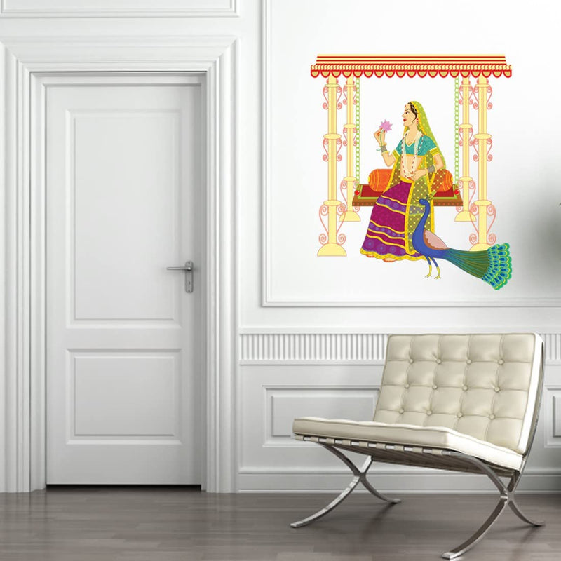 god & god's Large Wall Sticker JUST Peel & Stick Size 50 or 60 cm Pack of 1 (Code GS1728