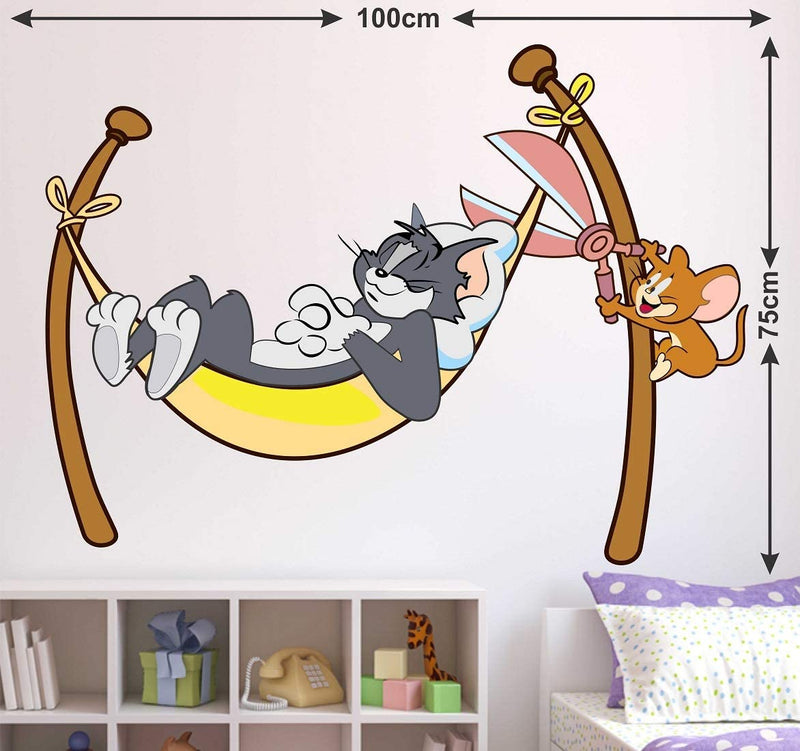 WALLSTICKY Tom and Jerry Sticker