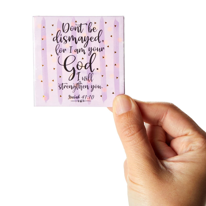 Christian Magnets with Religious Bible Verse Quotes (2.5 in, 8 Pack)