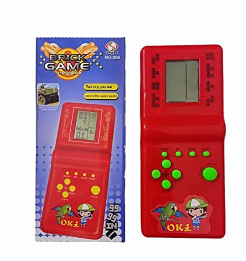 VGRASSP Handheld Portable Indoor and Outdoor Brick Game 9999 in 1 Video Game Compatible for Kids - Colour and Design as per Stock