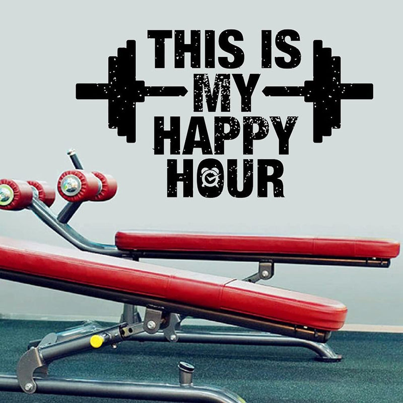 GADGETS WRAP Vinyl Decal Sticker This is My Happy Hour (Item Finish Size : 74cm x 42cm)