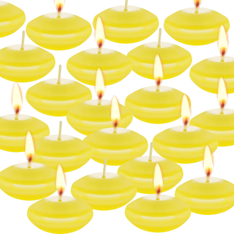 20 Pcs Floating Candles Centerpieces, 1.5 Inch Unscented Floating Candles Small Decoration, Floating Candles Vases for Valentine's Day, Thanksgiving, Wedding, Holiday, Parties and Home Decor