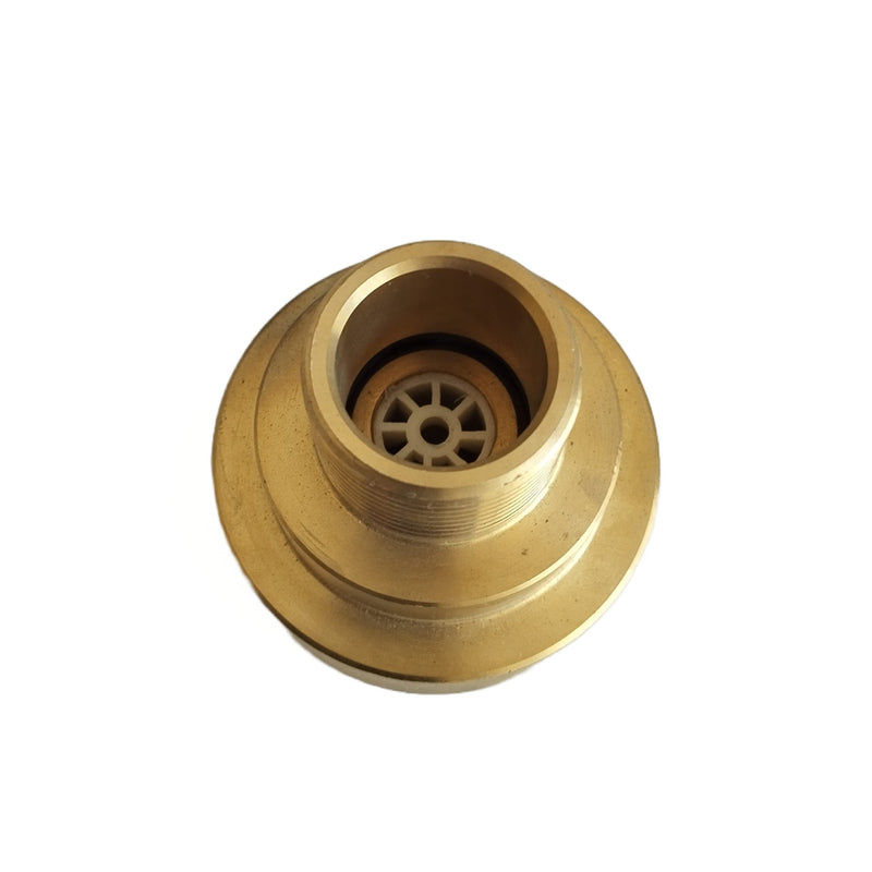 DECK JET NOZZLE | ADJUSTABLE DRY DECK FOUNTAIN NOZZLE | FOUNTAIN NOZZLE | BRASS CHROME PLATED (Brass, 1 Inch)