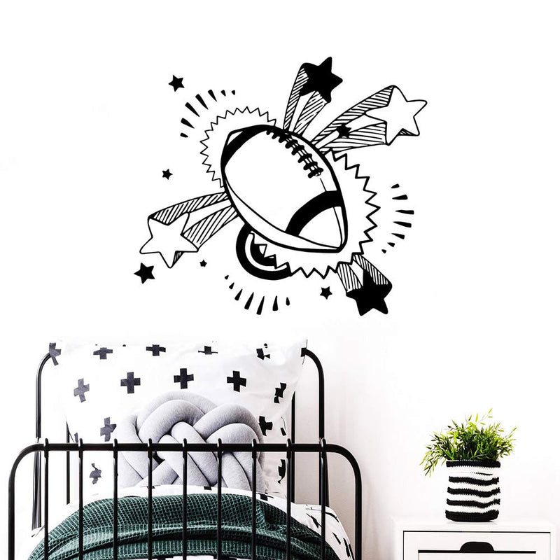 GADGETS WRAP Wall Decal Vinyl Sticker Rocket Stars for Office Home Wall Decoration