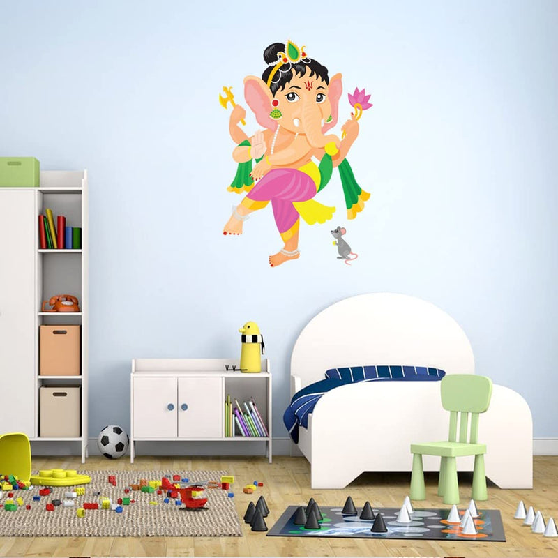 god & god's Large Wall Sticker JUST Peel & Stick Size 50 or 60 cm Pack of 1 (Code GS1162