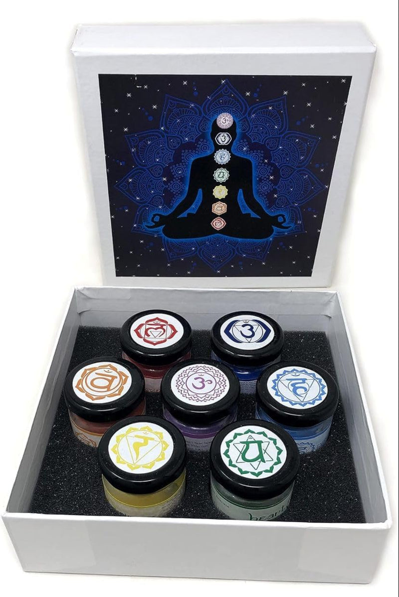 7 Chakra Candle Set | Candles for Aromatherapy, Meditation, Spa | Candles for Giftting and Decoration | Reiki Candle | Spiritual Candle | jar Candles