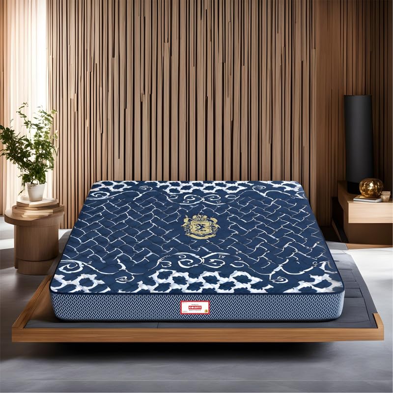 Coirfit 7-Zone Magno Pocket Pro 10 inch Double Pocket Spring Mattress | Zonal Body Support | Soft Comfort | Relieves Back and Joint Pain | with 7 Year Warranty (LxB: 72x48)