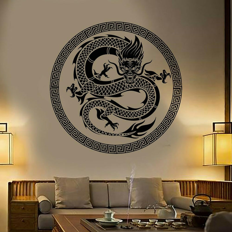 GADGETS WRAP Vinyl Chinese Dragon Wall Decal