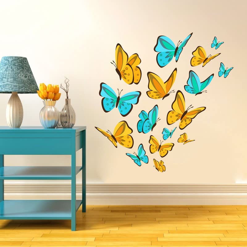 Butterfly Wall Sticker for Home Decor 100 CM X 90 CM