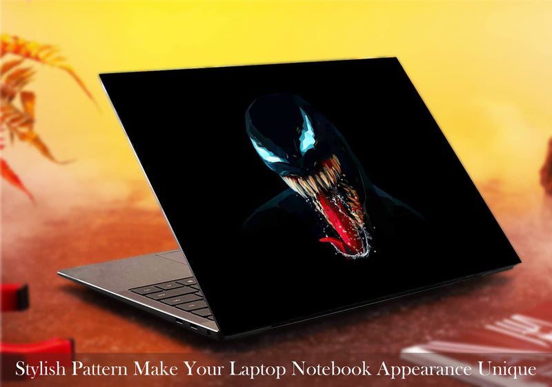 DivineDesigns™ Venom Laptop Sticker (Size :- 16 X 11 inch)