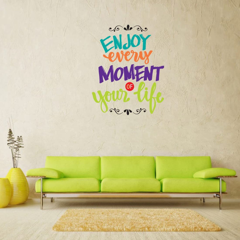 god & god's Large Wall Sticker JUST Peel & Stick Size 50 or 60 cm Pack of 1 (Code GS1110