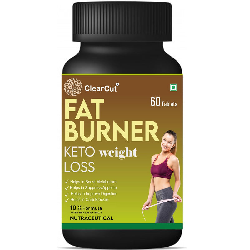 ClearCut Belly fat burner for Men Women 1000mg |Weight loss Tablet 60 I100% Fast Action Natural & Safe