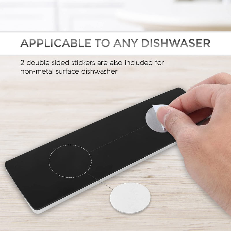 Sperric Dishwasher Magnet, Clean Dirty Sign Indicator For Dishwasher Non-Scratch Easy To Read And Strong Slide For Changing Signs, Sleek And Convenient Design, Heavy Duty Magnet With Optional Stickers