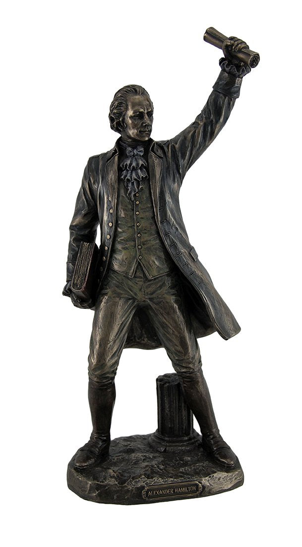 Alexander Hamilton Statue Sculpture Figurine