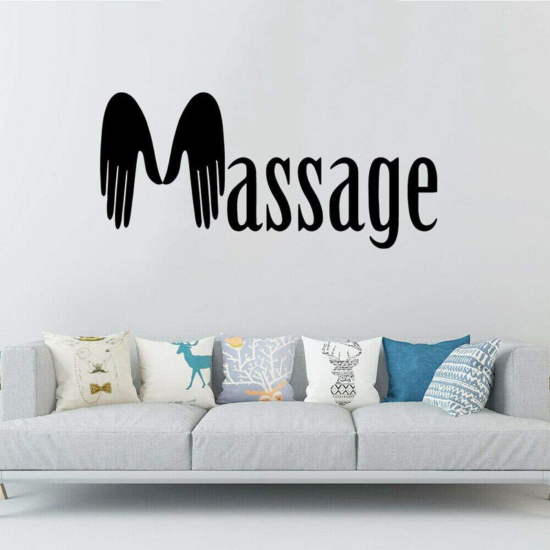 GADGETS WRAP Wall Decal Vinyl Sticker Wall Decoration - Beauty Massage Stiker Vinil Perlindungan Lingkungan untuk Stiker