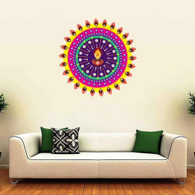 god & god's Large Wall Sticker JUST Peel & Stick Size 50 or 60 cm Pack of 1 (Code GS1591