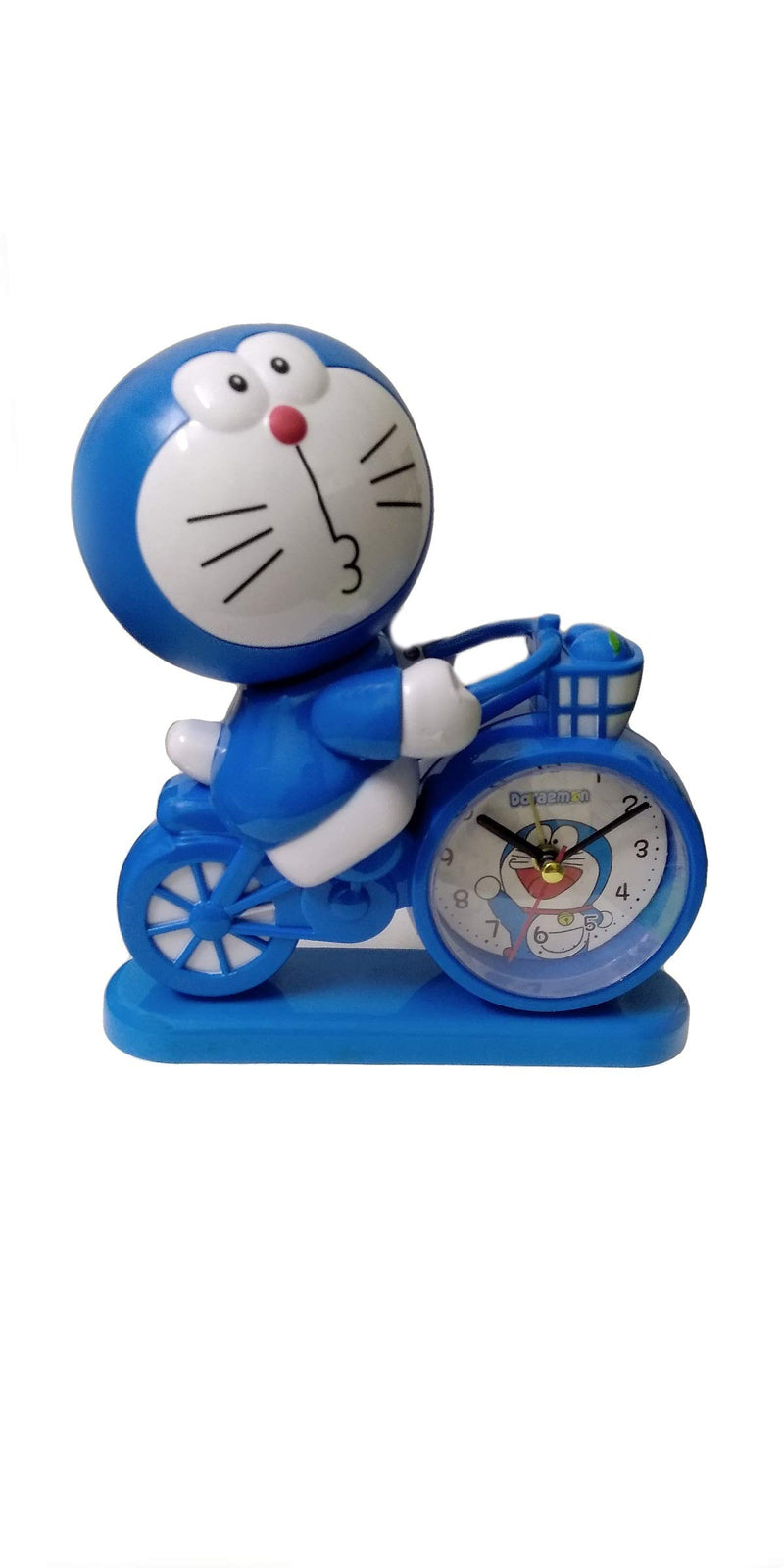 LIGHTER HOUSE�Newest Arrival Cutest Cartoon Bicycle Table Alarm Clock, Kids Room Decor (DM-Bicycle Clock) 01 Pc.