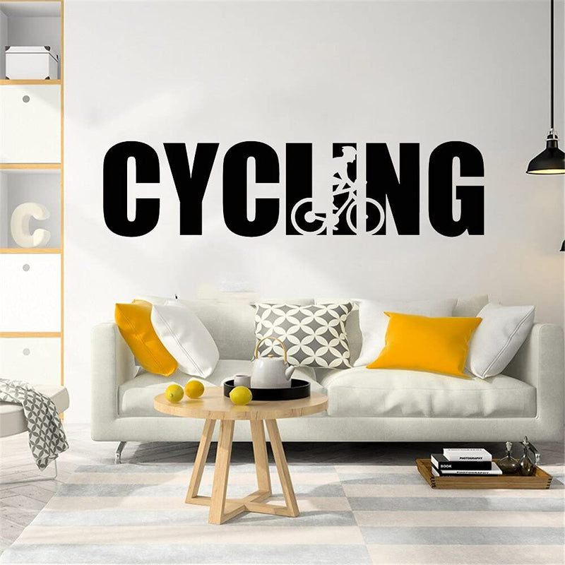 GADGETS WRAP Vinyl Decal Sticker Cartoon Cycling Decal (Item Finish Size : 57cm x 14cm)