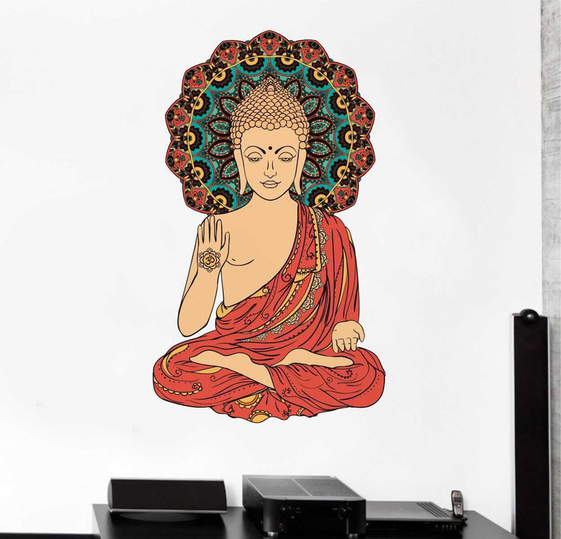 Buddha Peaceful Wall Sticker