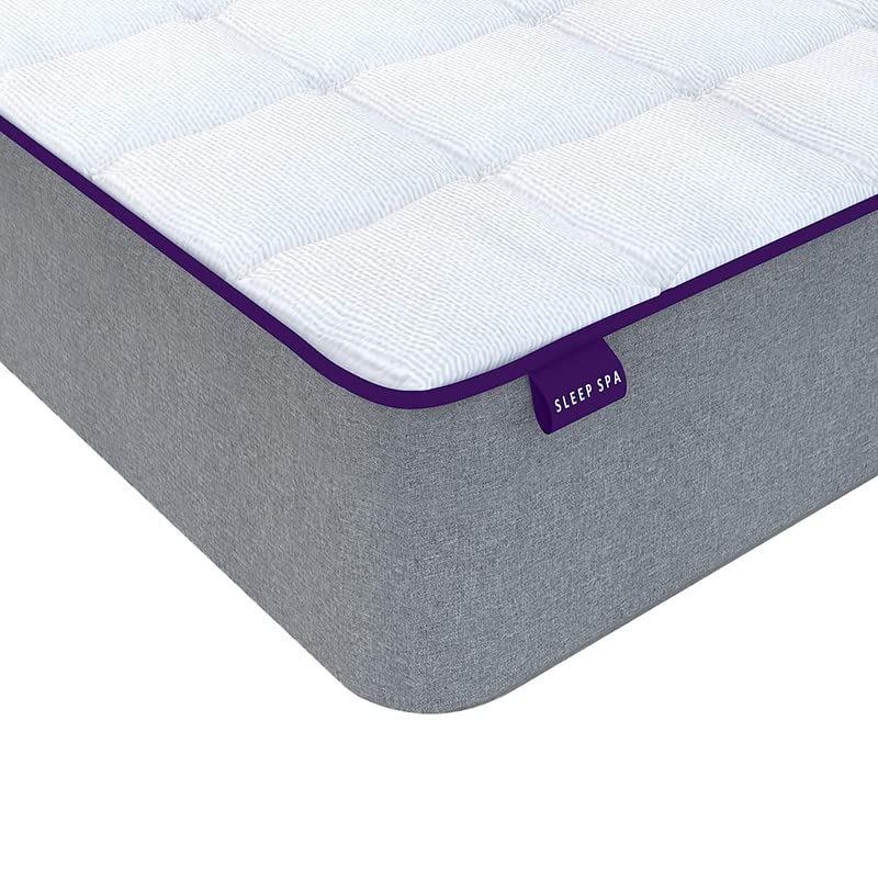 SLEEPSPA Dual Comfort -Hard and Soft-with Soft Comfort Cubes and Rebotech 4 Inch Single Size High Resilience (HR) Foam Mattress | 7 Years Warranty (LxW: 78X36X4)