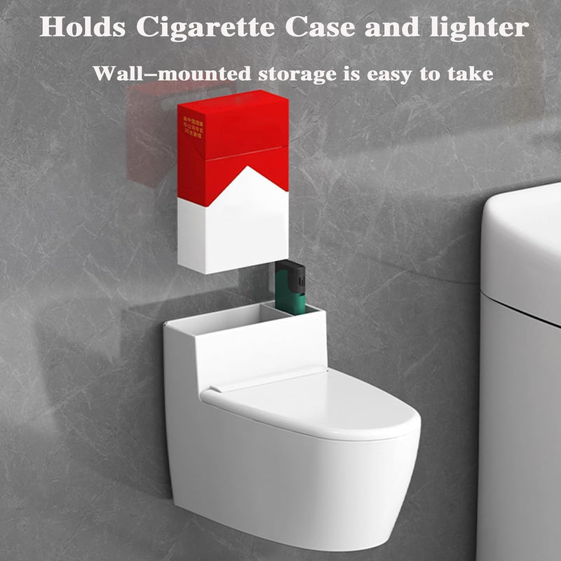 Divik Indoor/Outdoor/Home/Office/Desktop Smoking Ash Holder Wall Mounted Toilet-Shape Ashtray for Cigarettes for Smokers (1Pcs)