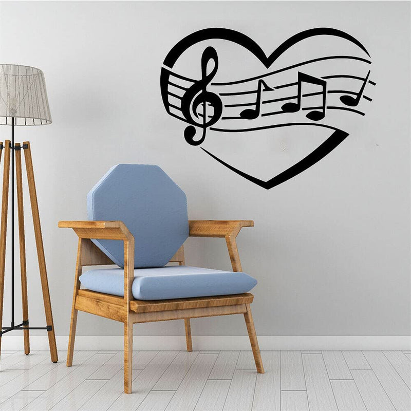 GADGETS WRAP Vinyl Decal Sticker Note Vinyl Music (Item Finish Size : 75cm x 57cm)