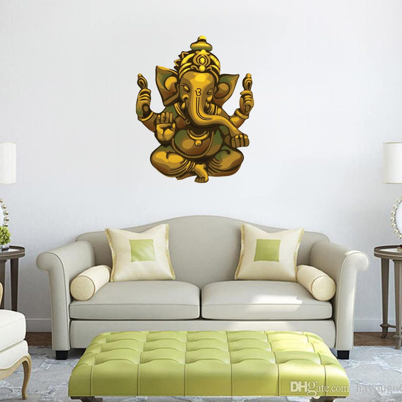 god & god's Large Wall Sticker JUST Peel & Stick Size 50 or 60 cm Pack of 1 (Code GS161