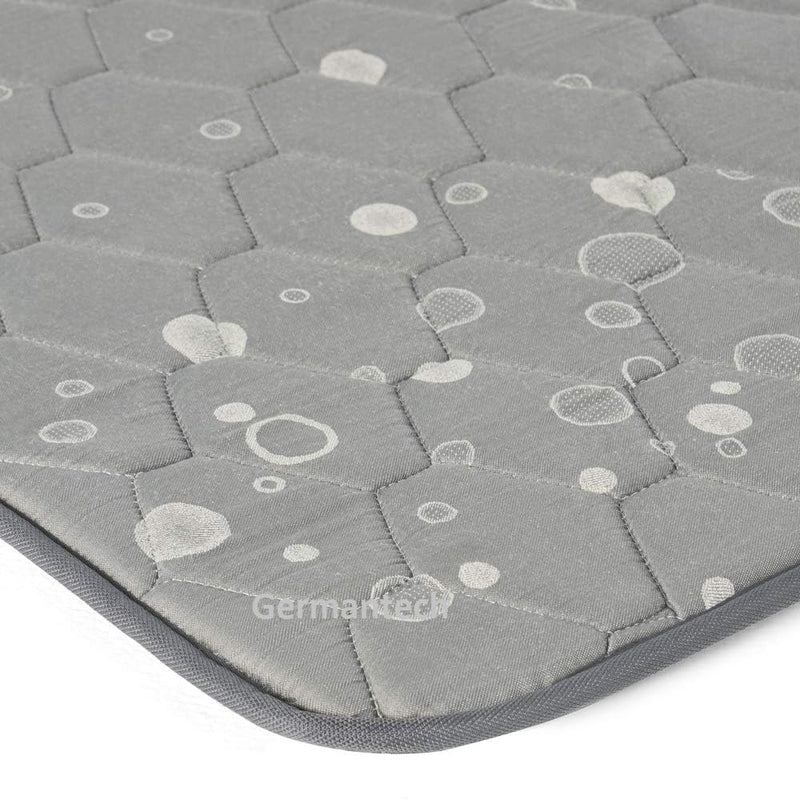 GERMAN TECH GermanTech Travelite One Inch Foam Mattresses for Room, Balcony, Playard, Picnic Or Any Other Activity (Grey, 72 X 36 X 1 Inch)