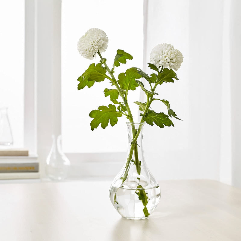 VILJESTARK Vase, Clear glass17 cm (6 ¾ ")(Pack of 2)