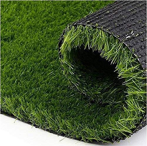 Yellow Weaves 35 mm High Density Artificial Grass Carpet Mat for Balcony, Lawn, Door (Natural Green, 4 X 10 Feet)