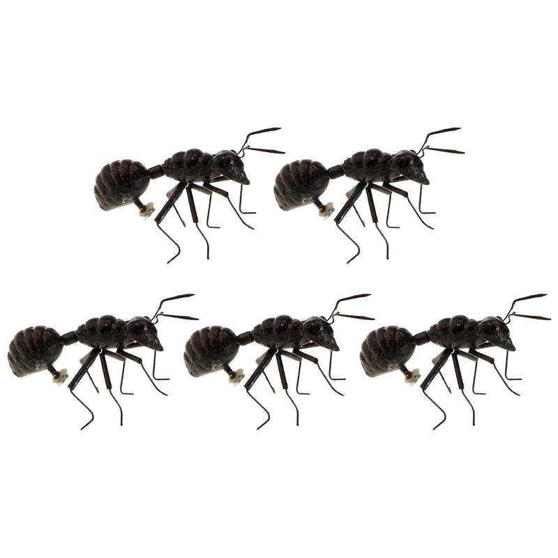 ATORSE® Simulation Ants Toys Yard Porch Wall Sculpture Fridge Magnet Ornaments 5Pcs