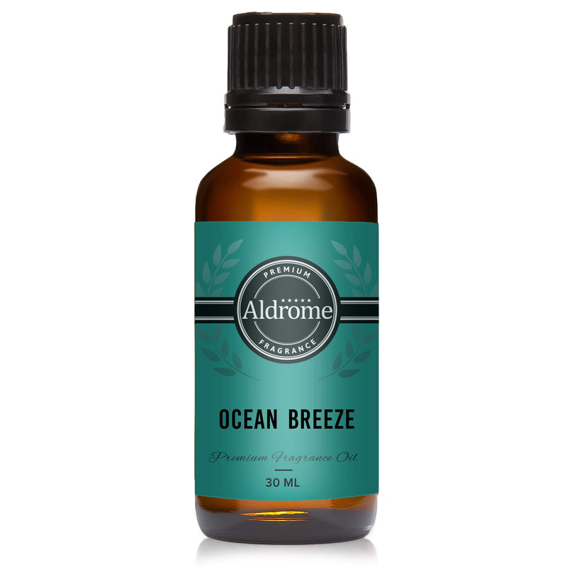 Aldrome Ocean Breeze (30ml) Aroma Essential Oil Fragrance Oil For Diffuser,Air Freshener For Home, Car, Office,Candle making,soap making DIY,Diffuser oil and more