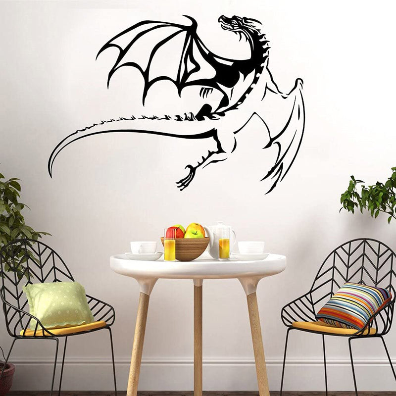 GADGETS WRAP Vinyl Decal Sticker Flying Dragon (Item Finish Size : 81cm x 57cm)