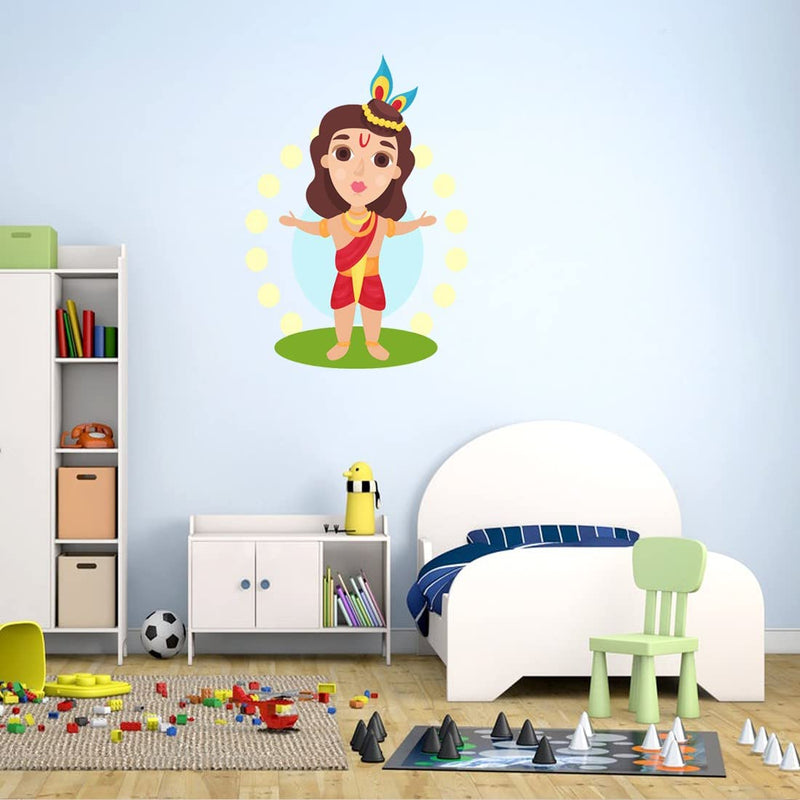 god & god's Large Wall Sticker JUST Peel & Stick Size 50 or 60 cm Pack of 1 (Code GS1133