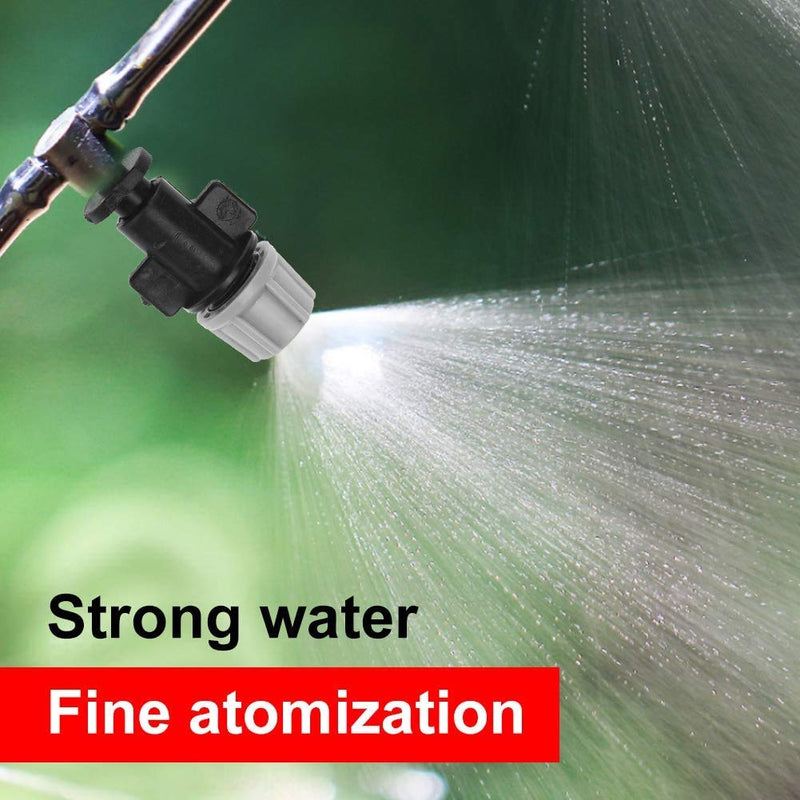 HASTHIP® 40Pcs Sprinkler Heads for Garden Watering Misting Watering, Plastic Garden Water Sprayer for for Watering Plant Flower Cooling System Home Garden Irrigation