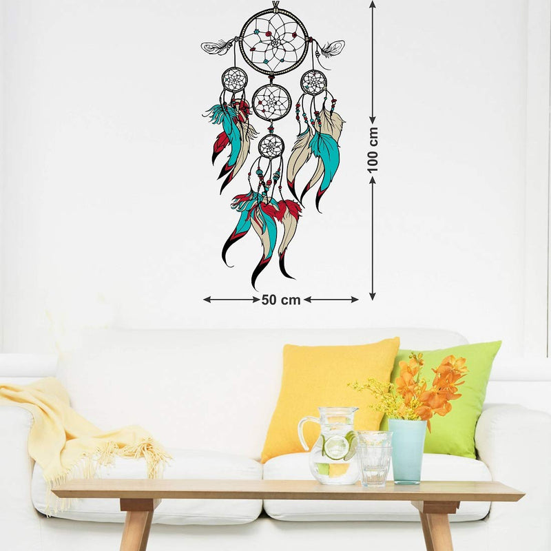 Tuffuk Dream Capture Large Vinyl Wallstickers for Home Decorations(50 cm x 100 cm)5TZ077