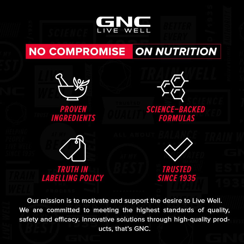 GNC AMP Pure Isolate | 4 lbs | Boosts Performance | Increases Strength & Muscles | DigeZyme® For Easy Digestion | Informed Choice Certified | 25g Protein | 5g BCAA | Vanilla Custard