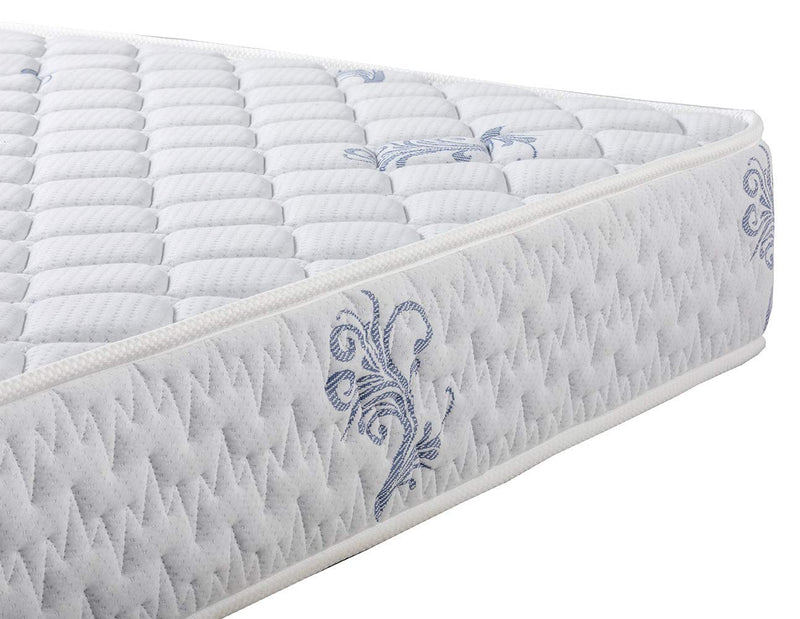 Repose Eyelidz Standard Top Sky Blue Queen Pocketed Spring Mattress - 75"x66"x8"