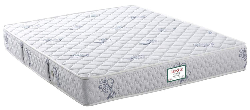 Repose Eyelidz Standard Top Sky Blue Queen Pocketed Spring Mattress - 75"x66"x8"