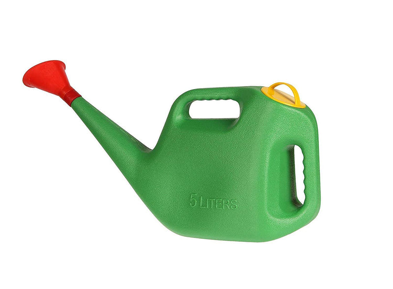 Bianco Premium Plastic Watering Can for Plants (Green) (5 litres)