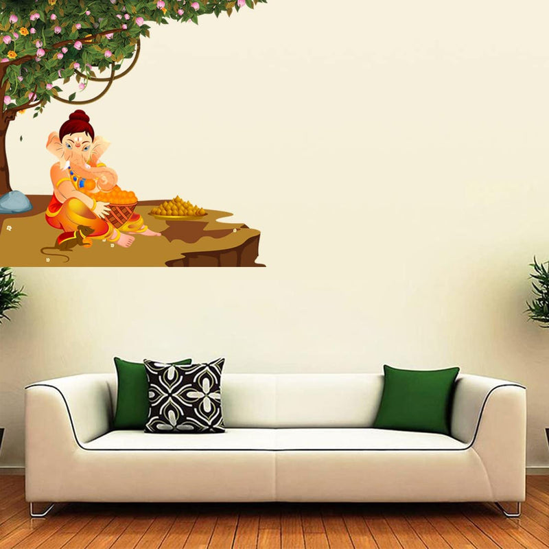 god & god's Large Wall Sticker JUST Peel & Stick Size 50 or 60 cm Pack of 1 (Code GS1747