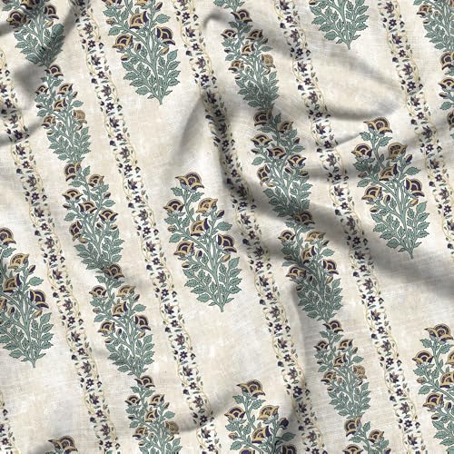 Bella Casa AC Quilt Reversible 150 GSM Single (152 X 229 Cm, Green) - Kalamkari Collection