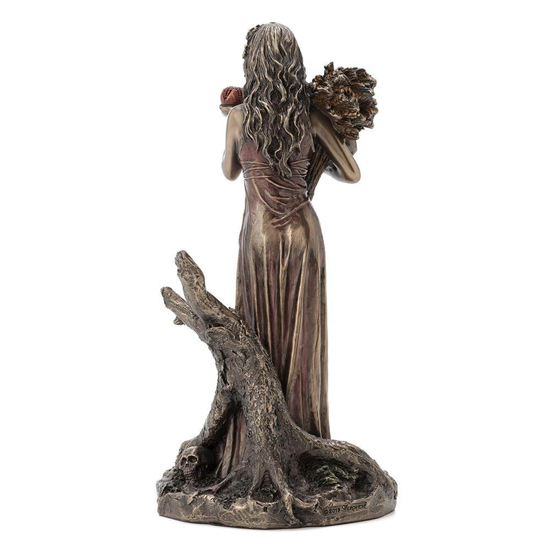 Veronese Design 10.25 Inch Persephone Greek Goddess of Vegetation and The Underworld Antique Bronze Finish Statue