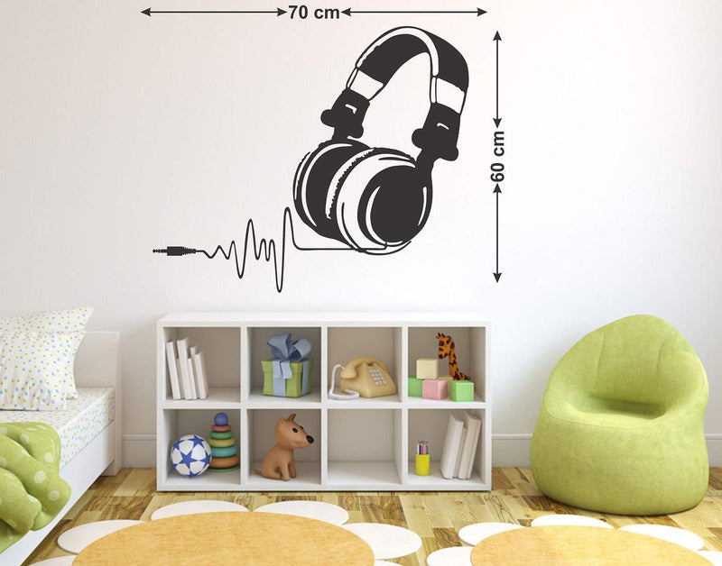 Tuffuk Music Large Vinyl Wallstickers for Home Decorations(60 cm x 70 cm)4TZ297