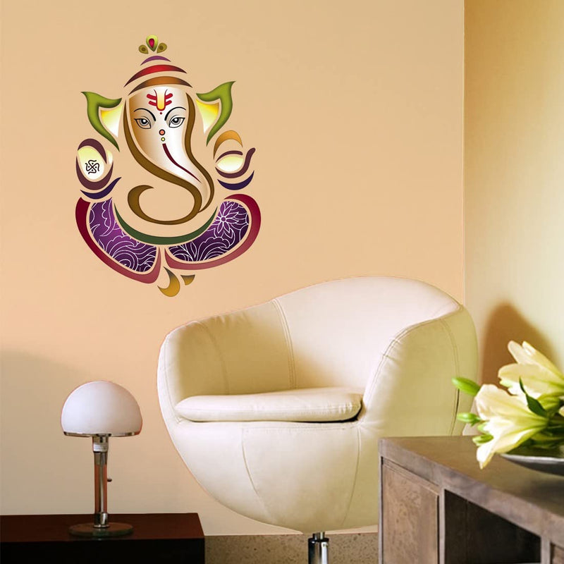 god & god's Large Wall Sticker JUST Peel & Stick Size 50 or 60 cm Pack of 1 (Code GS562