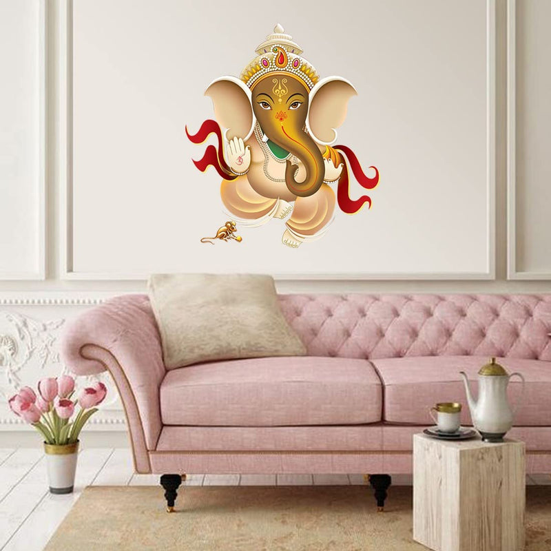 god & god's Large Wall Sticker JUST Peel & Stick Size 50 or 60 cm Pack of 1 (Code GS235