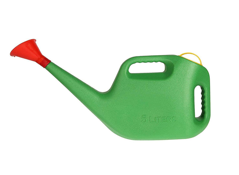 Bianco Premium Plastic Watering Can for Plants (Green) (5 litres)