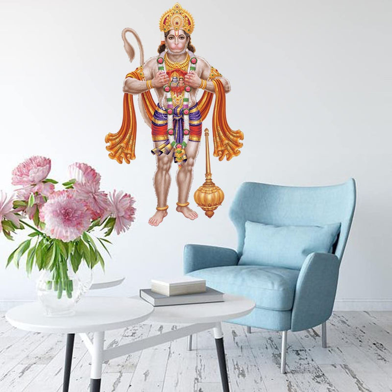 god & god's Large Wall Sticker JUST Peel & Stick Size 50 or 60 cm Pack of 1 (Code GS1684