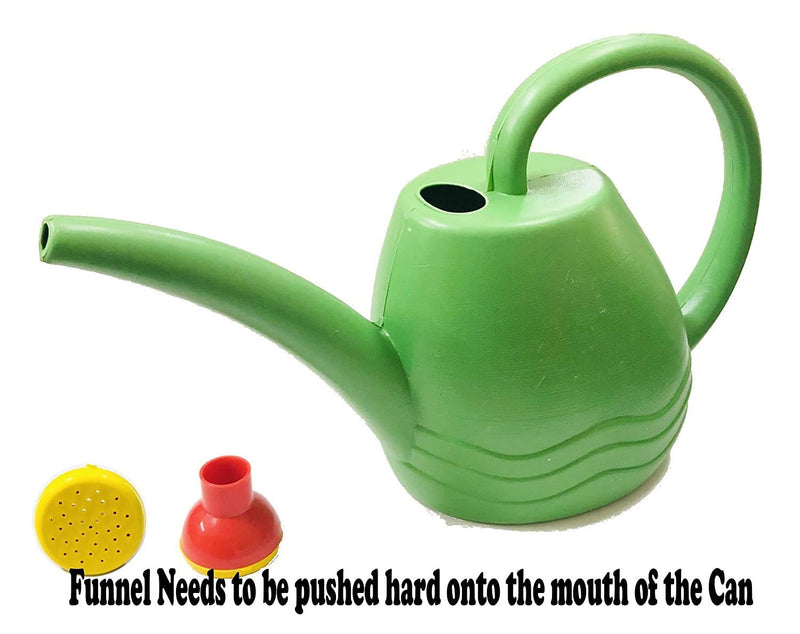 Go Hooked Plastic Plants Watering Can | 1.8 Litre Watering Can for House Plants