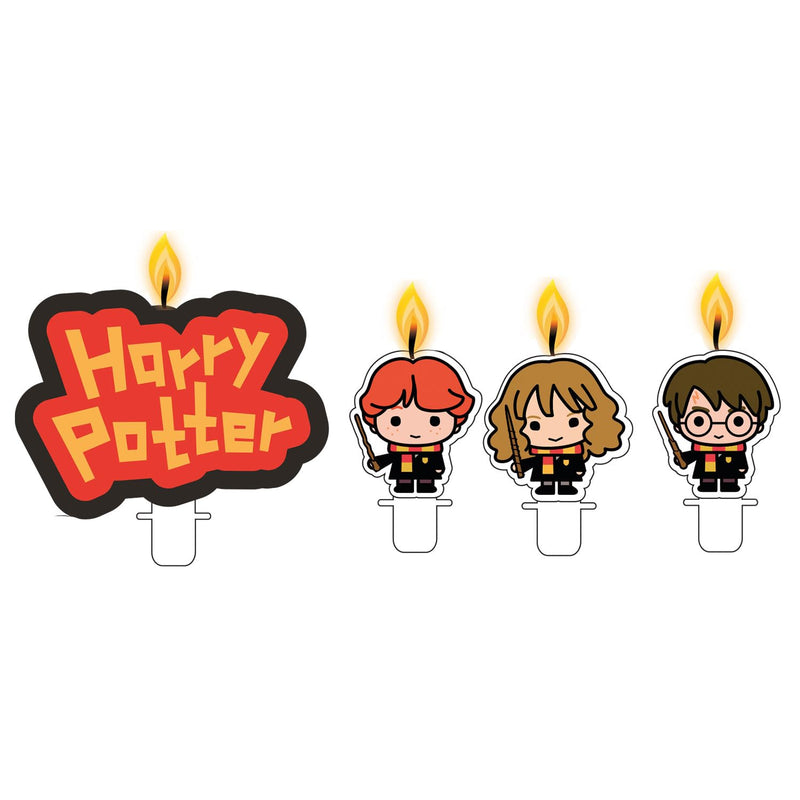 Amscan International 9905198 Shaped Novelty Candles Harry Potter Birthday